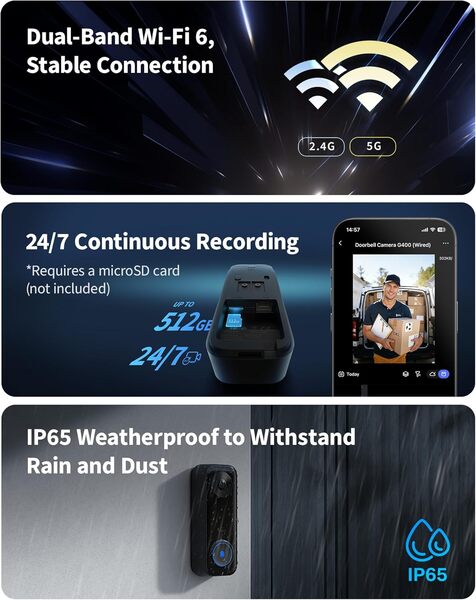 Aqara Doorbell Camera G400 Select (Wired)