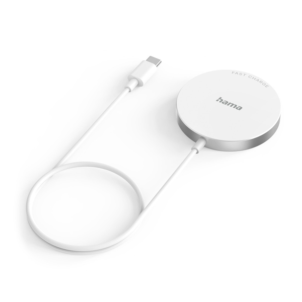 HAMA MagCharge FC 15 Wireless Charger 15W White