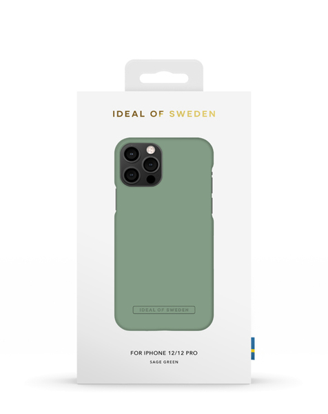 iDeal of Sweden Seamless Case, iPhone 12/12 Pro - fodral, Sage Green