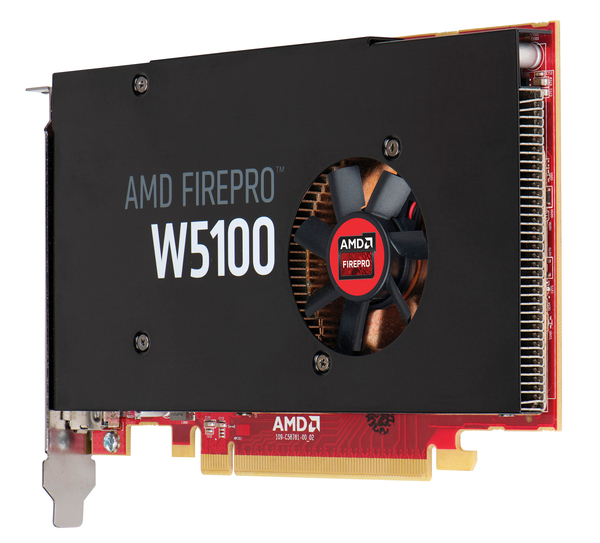 HP AMD FirePro W5100 4GB - Graphics card