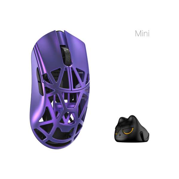 WLMouse Beast X Mini Pro Wireless Gaming Mouse, Purple