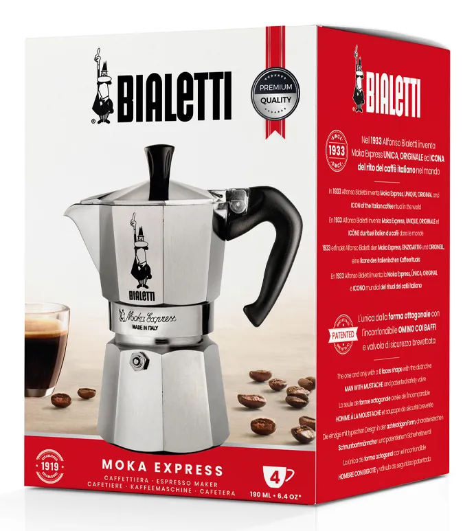 Bialetti Moka Express 4TZ -espressomachine