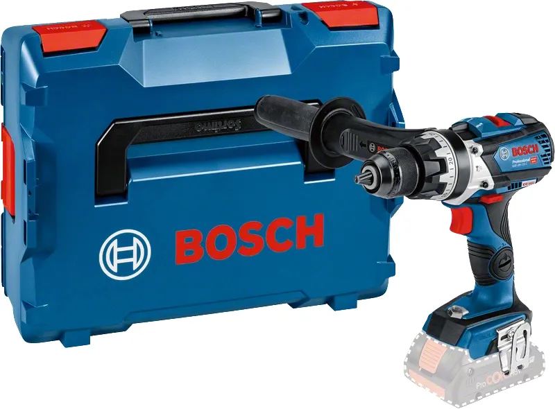 Bosch cordless hammer drill GSB 18 V-110 C Professional, 18Volt&nbsp;(blue / black, L-BOXX, 2x battery ProCORE18V 4.0Ah)