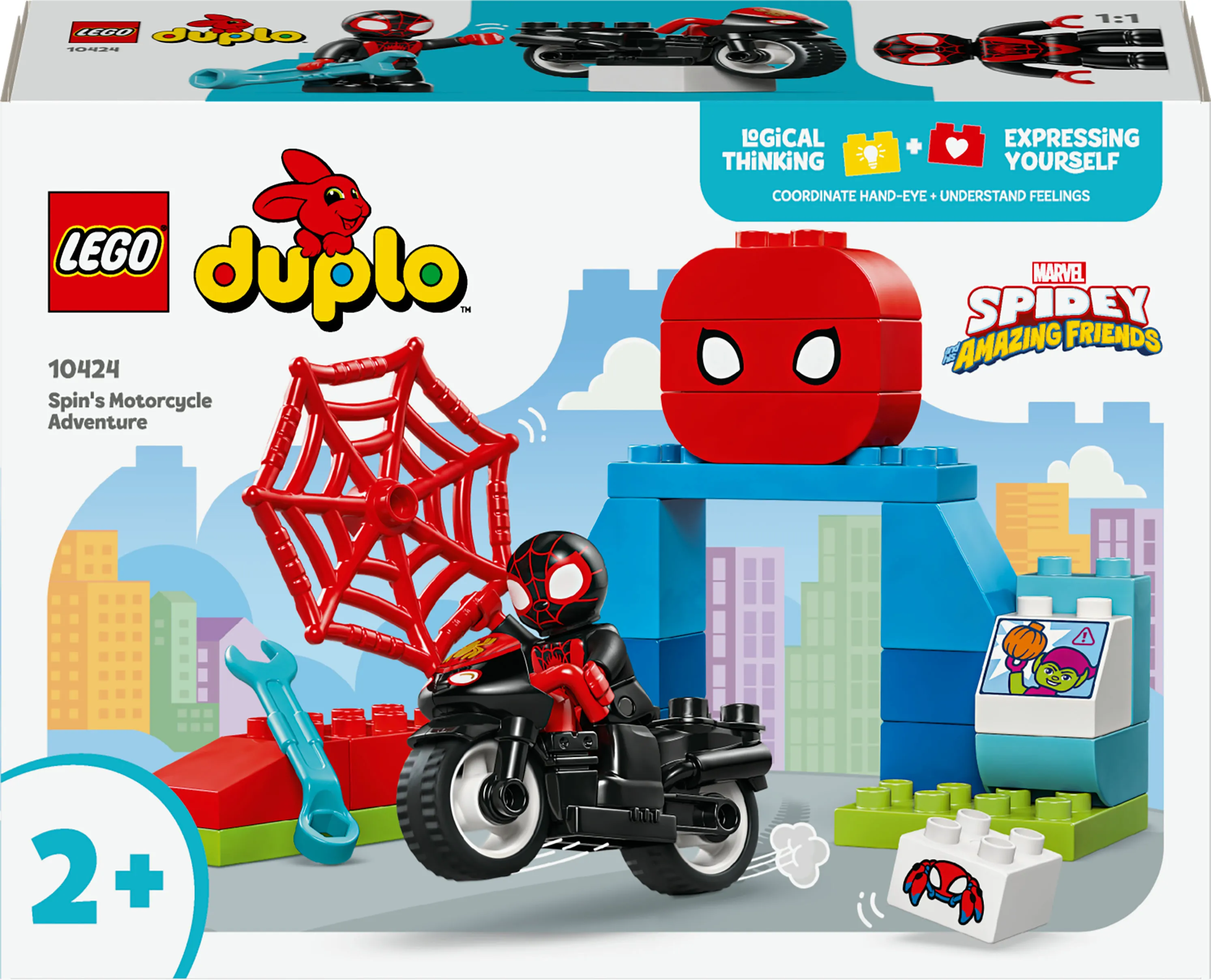 LEGO DUPLO Spinin Motorcycle Adventure 10424
