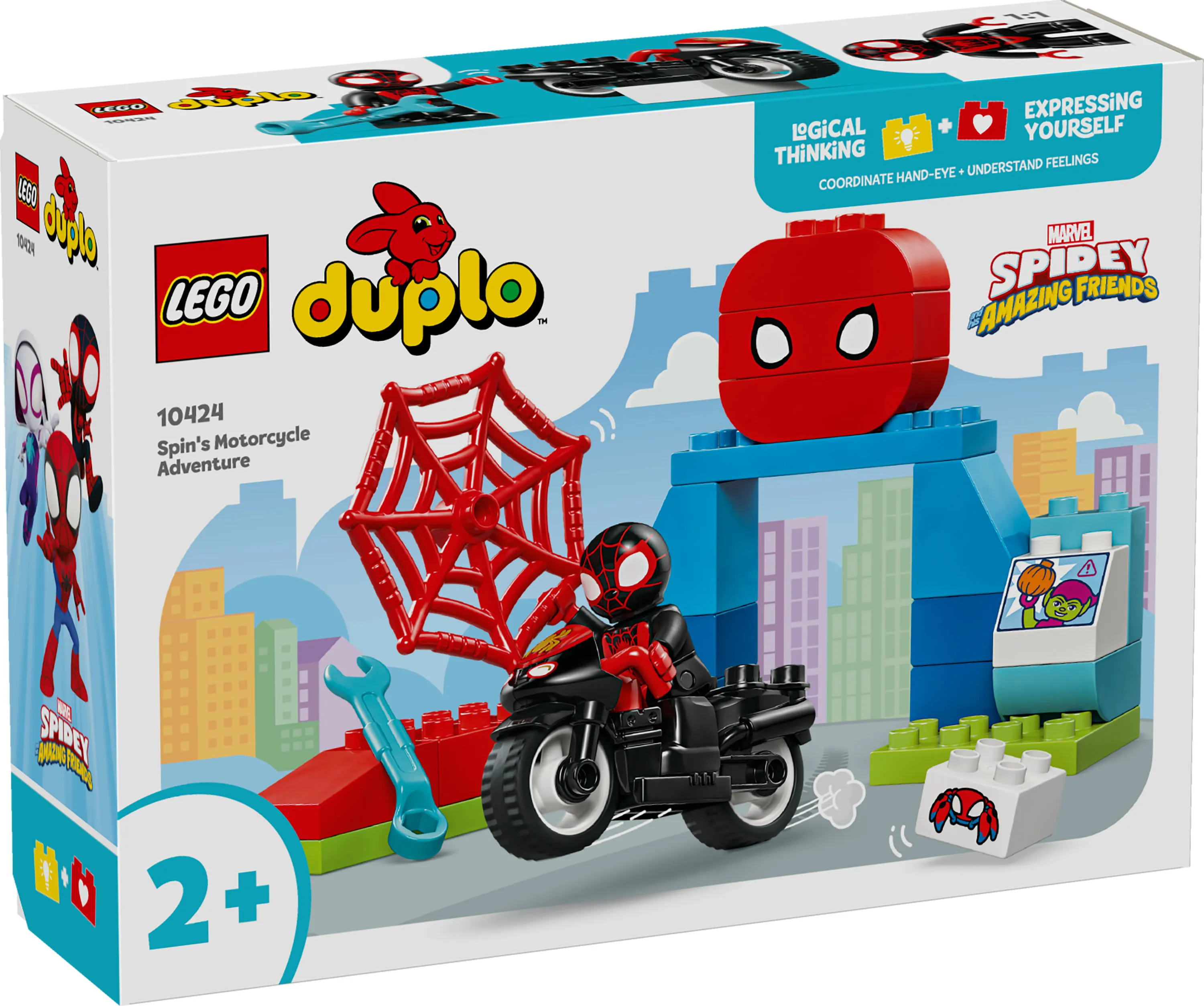 LEGO DUPLO Spinin Motorcycle Adventure 10424