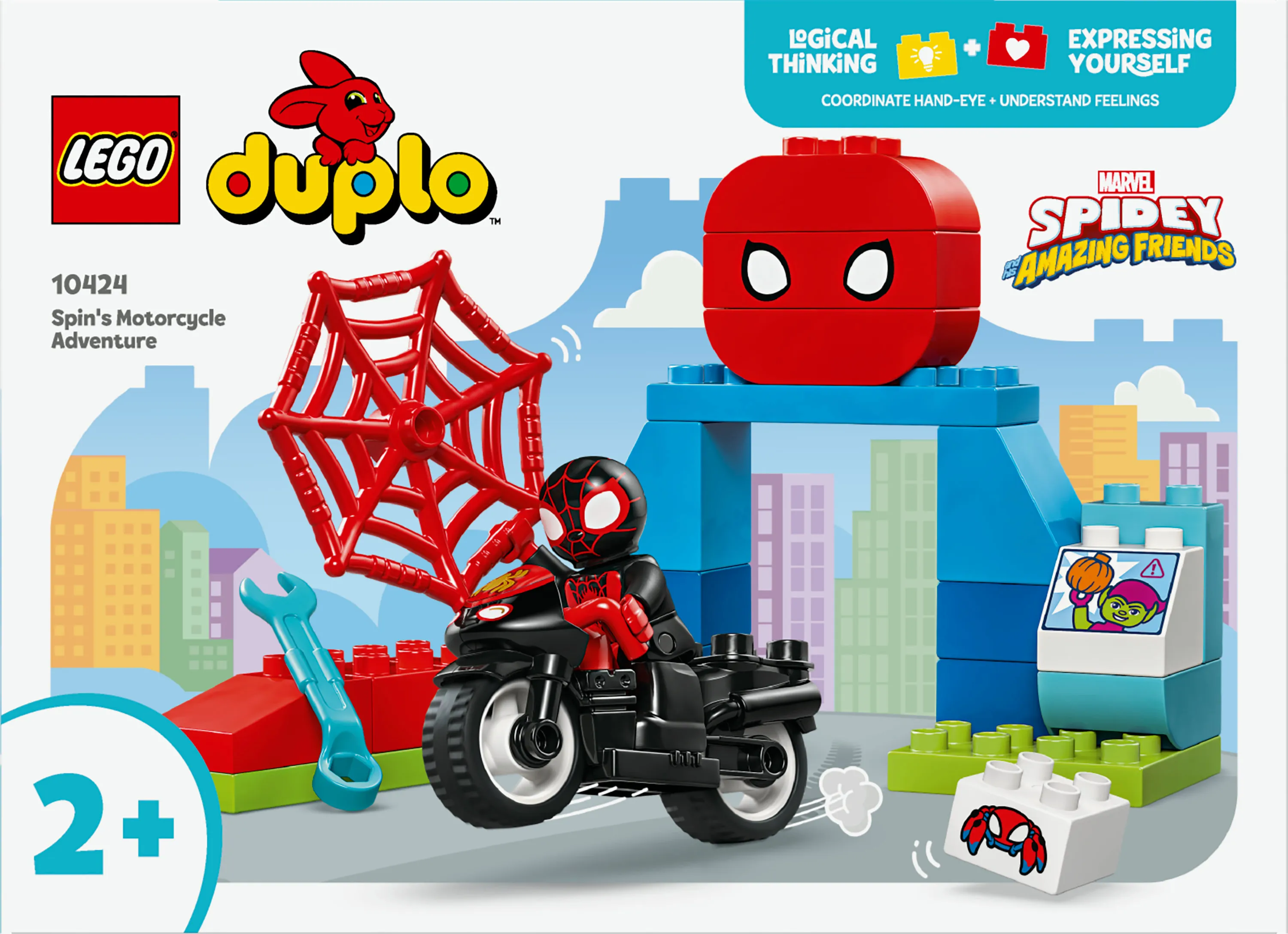 LEGO DUPLO Spinin Motorcycle Adventure 10424