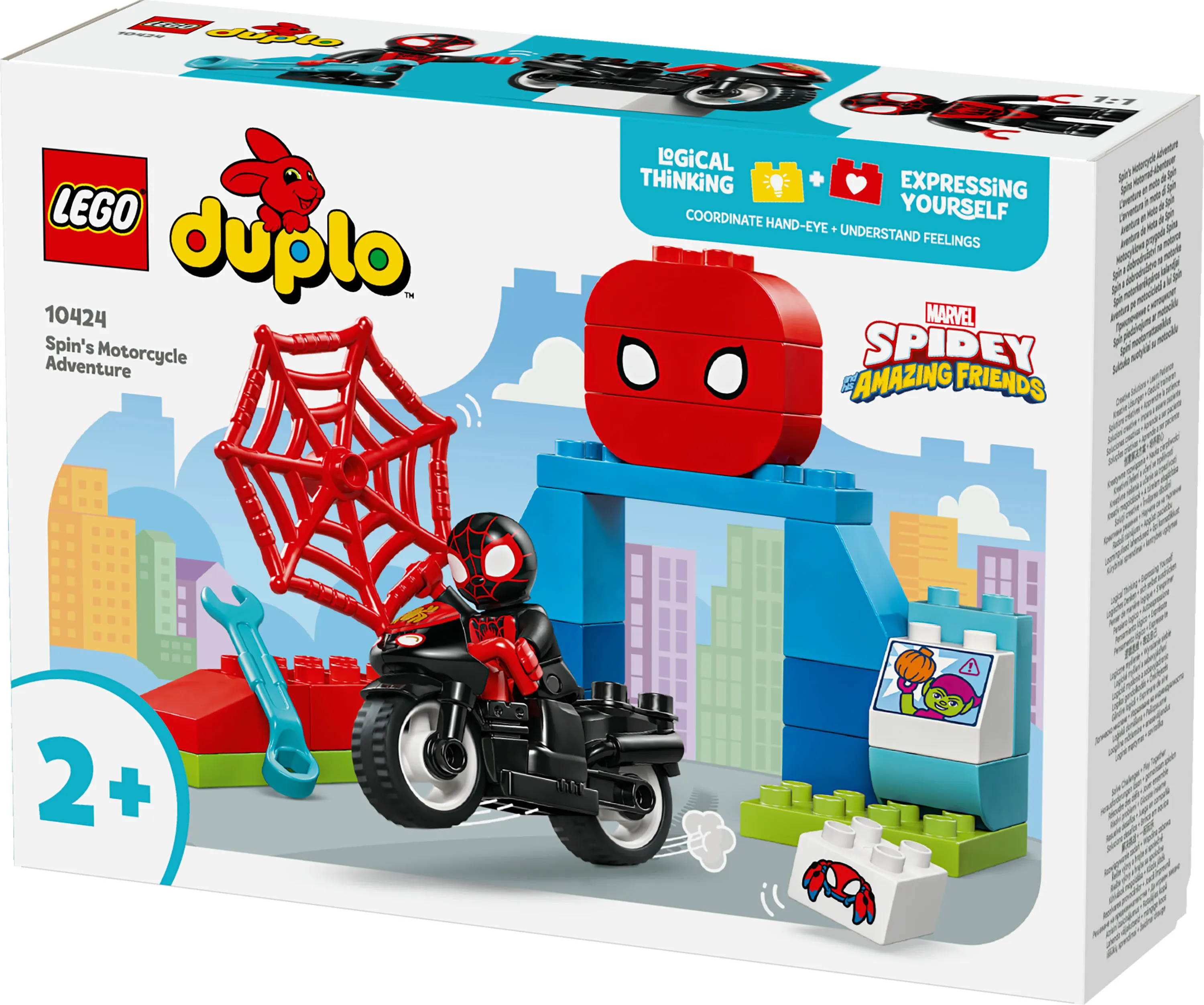 LEGO DUPLO Spinin Motorcycle Adventure 10424