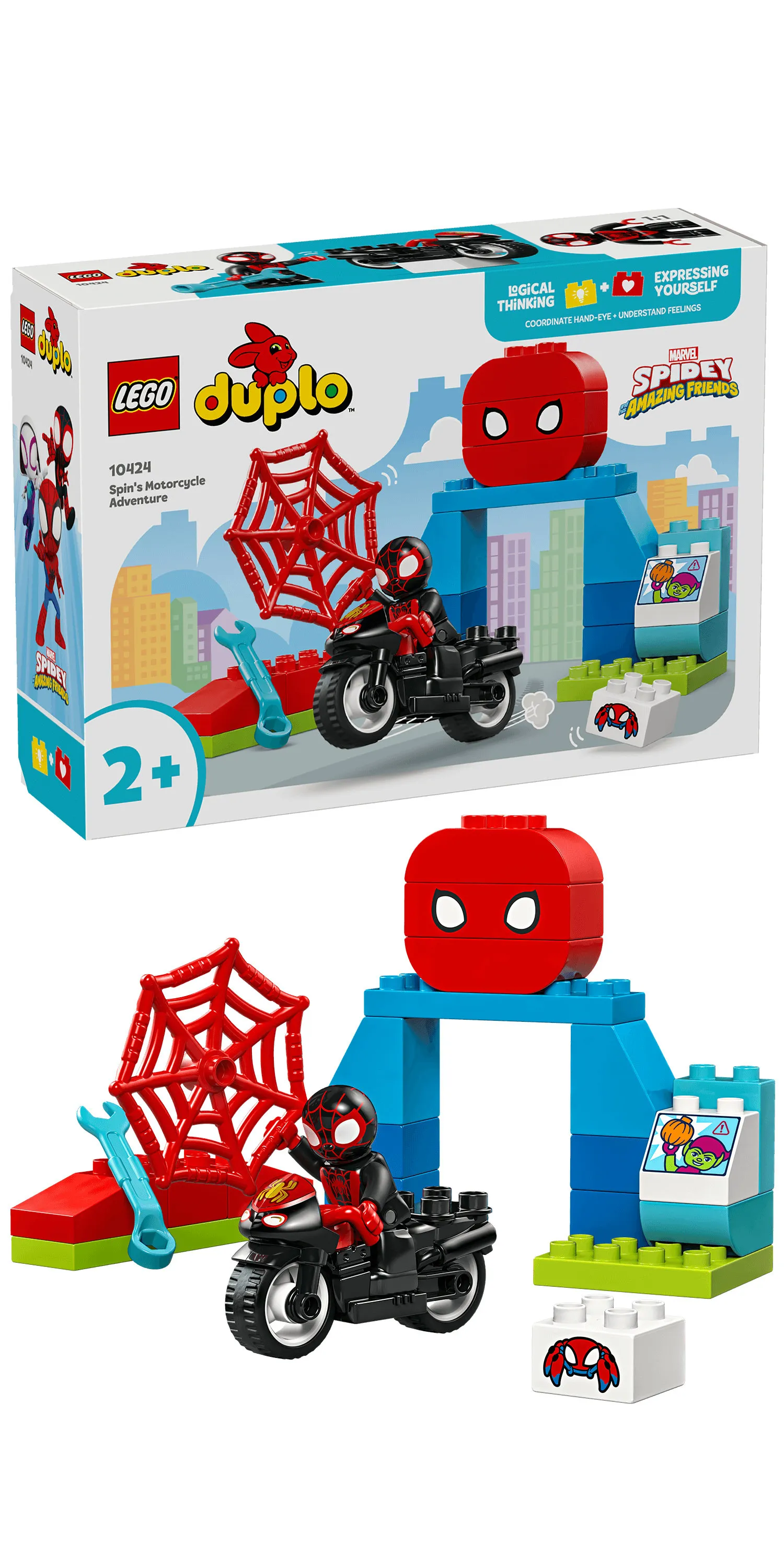 LEGO DUPLO Spinin Motorcycle Adventure 10424