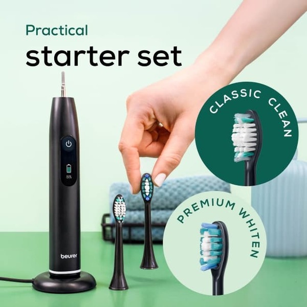 Beurer SC 50 Electric Toothbrush, Midnight Ink