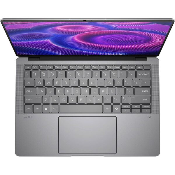 Kunnostettu HP ZBook Ultra 14 G1a 14" 2.8K OLED, Ryzen AI Max Pro 380, 64 Gt, 1 Tt SSD, Win 11 (Erinomainen kunto)