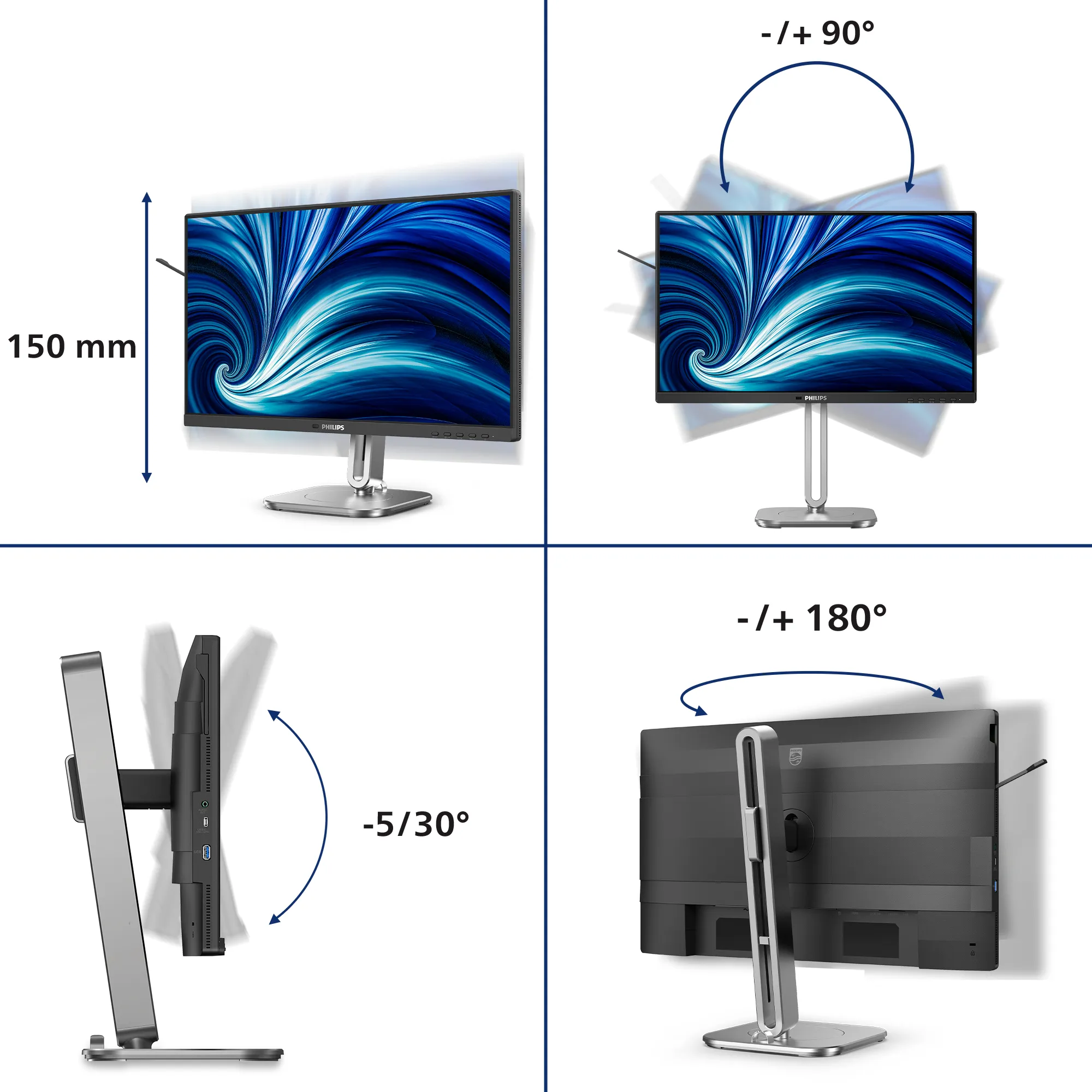Philips 24&quot; 24B2N4200/00 Full HD, IPS - monitor