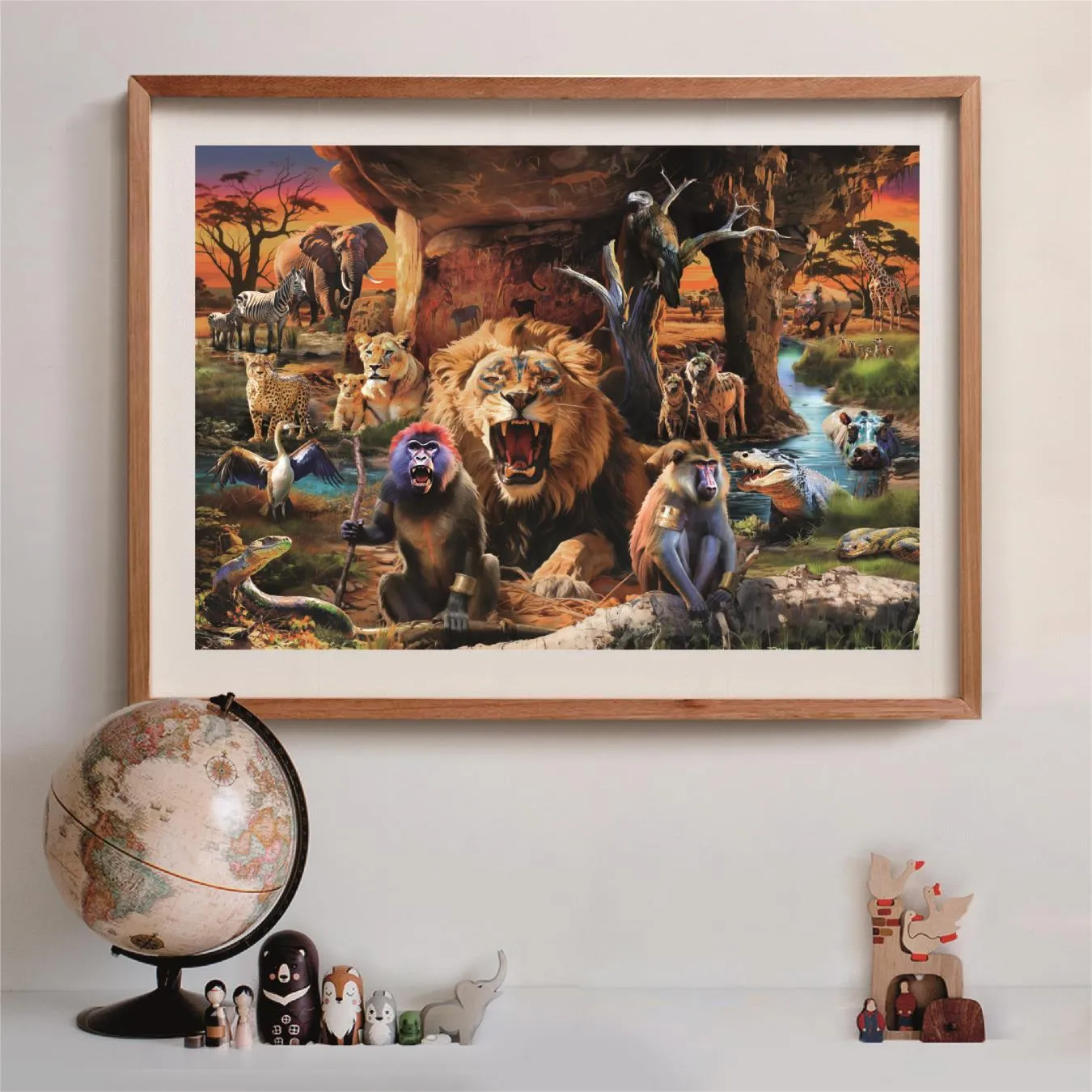 Clementoni High Quality Collection The Tribal Society - puzzle, 1500 pcs