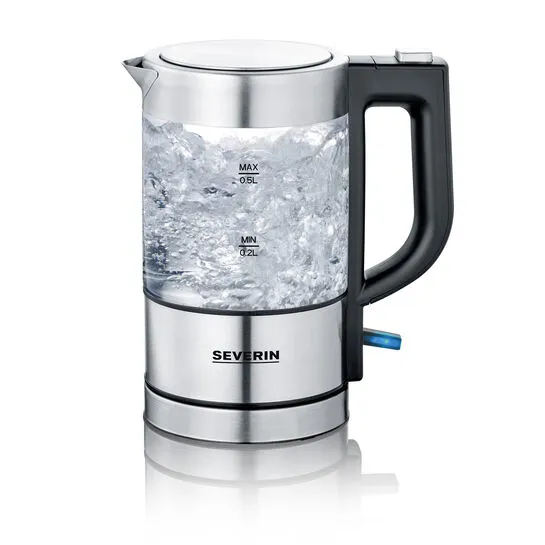 Severin WK347 -vedenkeitin, steel, 0.5l