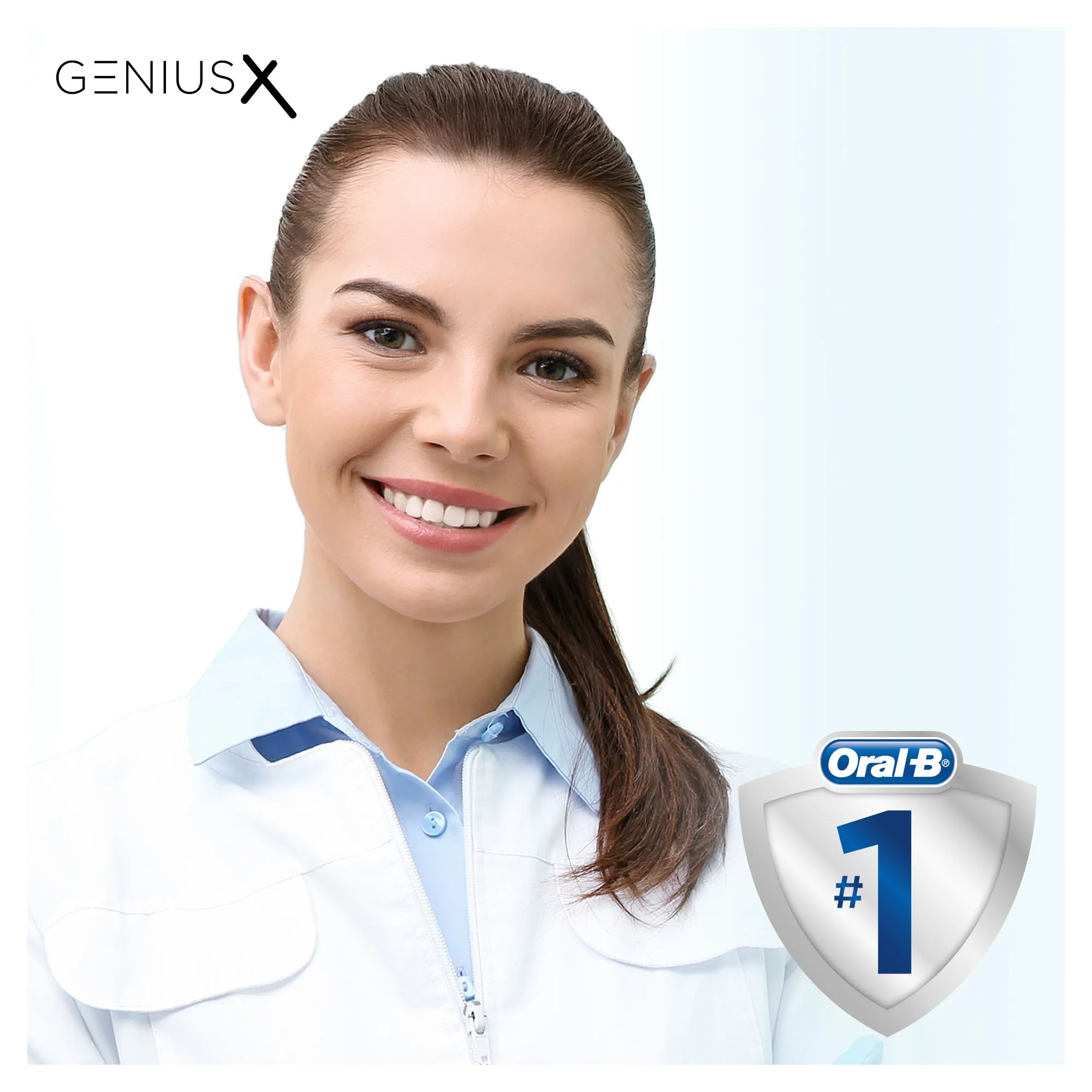 Oral-B GENIUS X - electric toothbrush, Pink gold, White