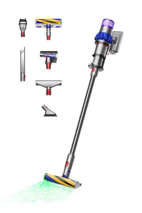 Dyson V15 Detect Fluffy -handdammsugare, silver/lila