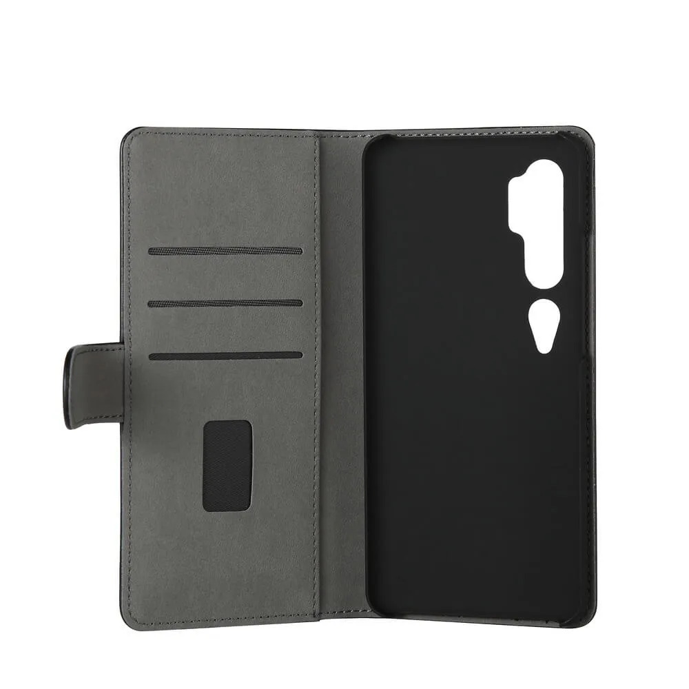GEAR Wallet, Xiaomi Mi Note 10 Pro - Wallet Case, Black