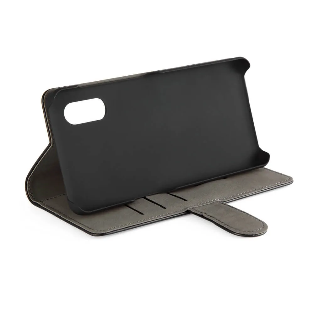 GEAR Wallet, Galaxy Xcover Pro - pl&aring;nboksfodral, Svart