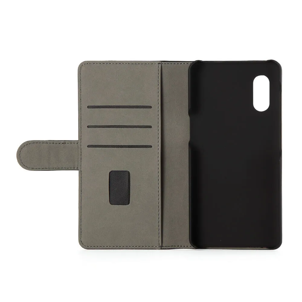 GEAR Wallet, Galaxy Xcover Pro - pl&aring;nboksfodral, Svart