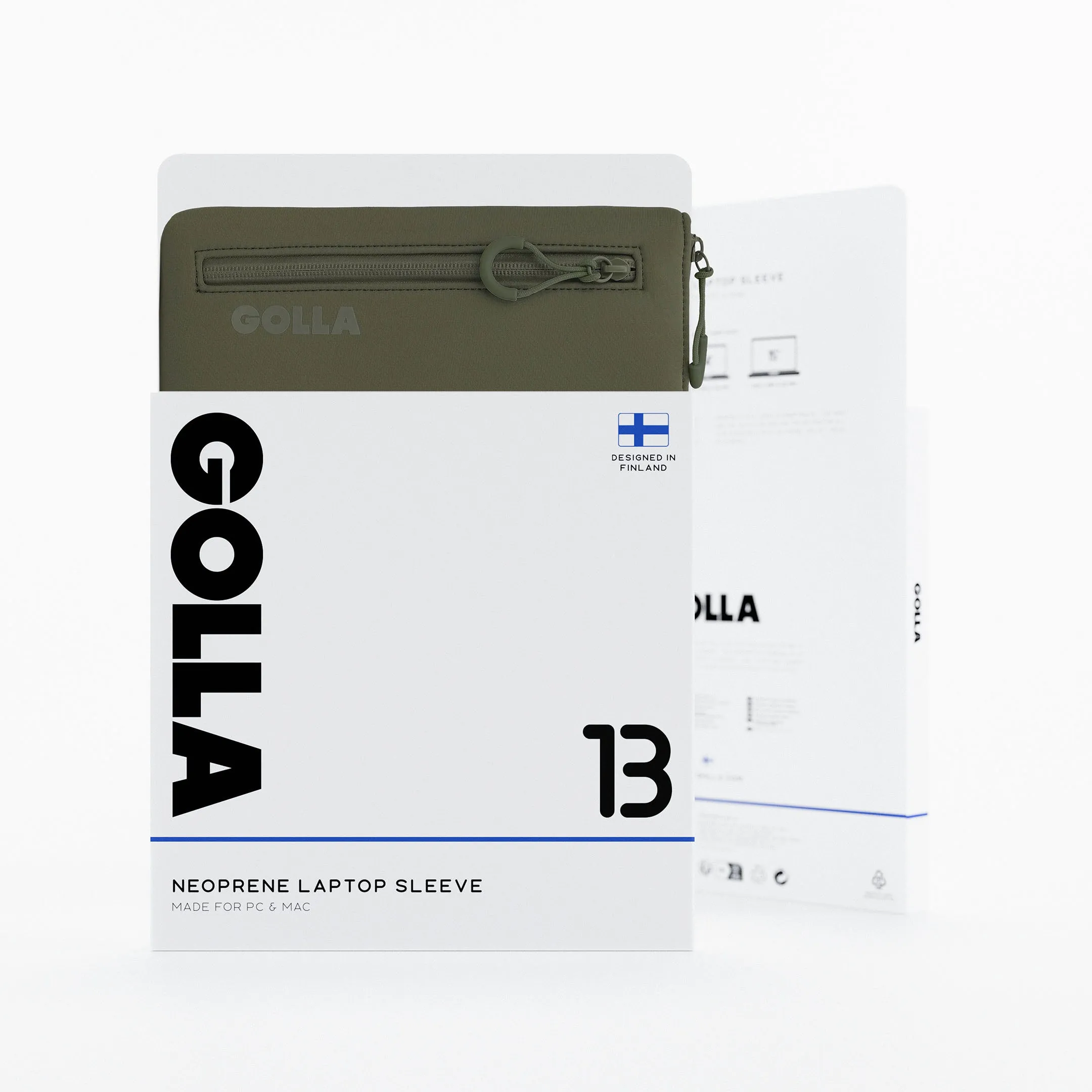 Golla Metro Neoprene - sleeve, green, 13"