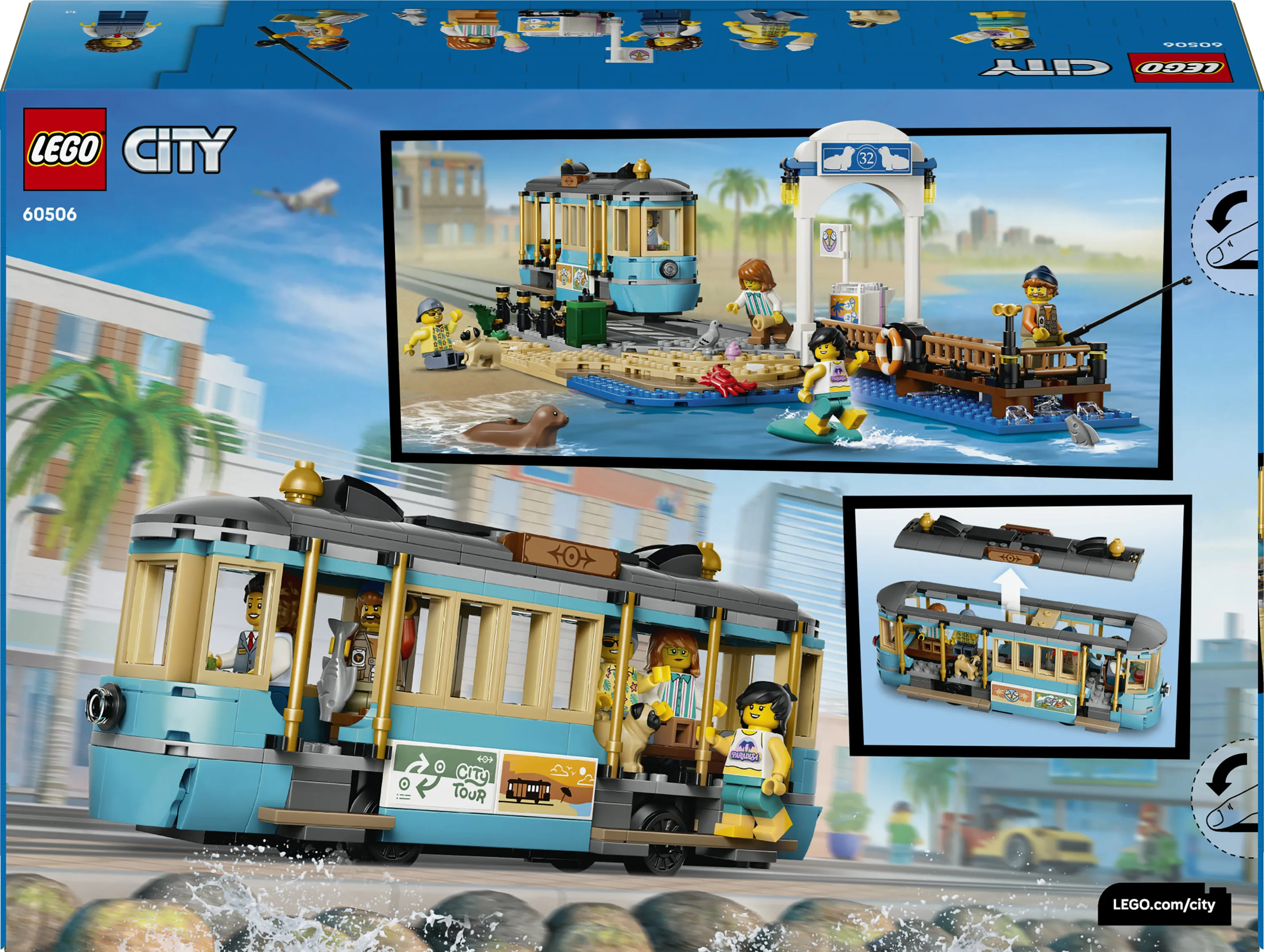 LEGO City Klassinen raitiovaunu 60506