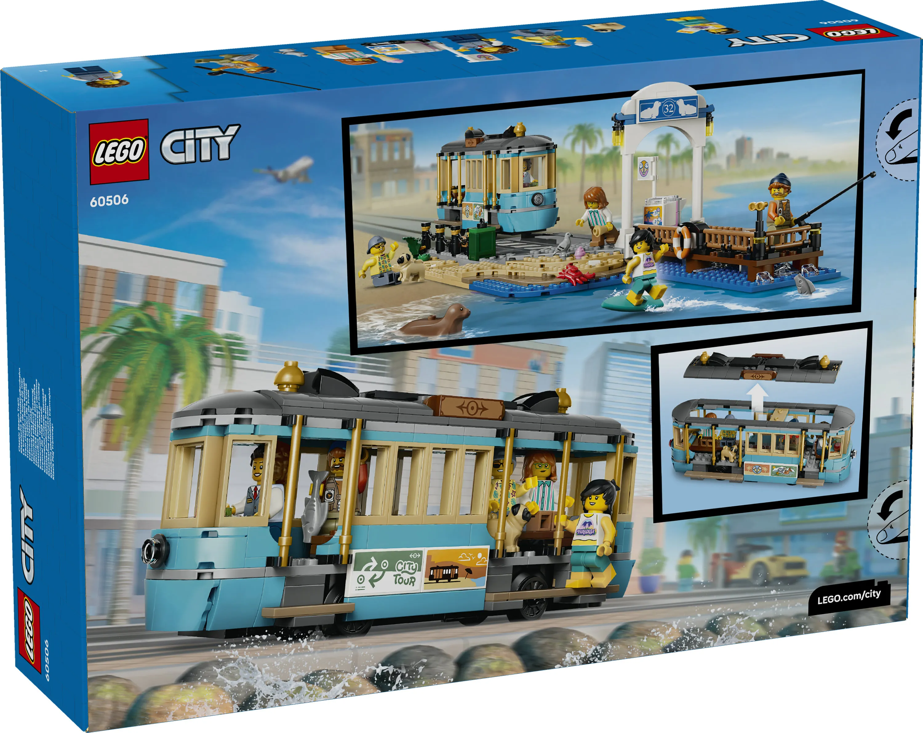 LEGO City Klassinen raitiovaunu 60506