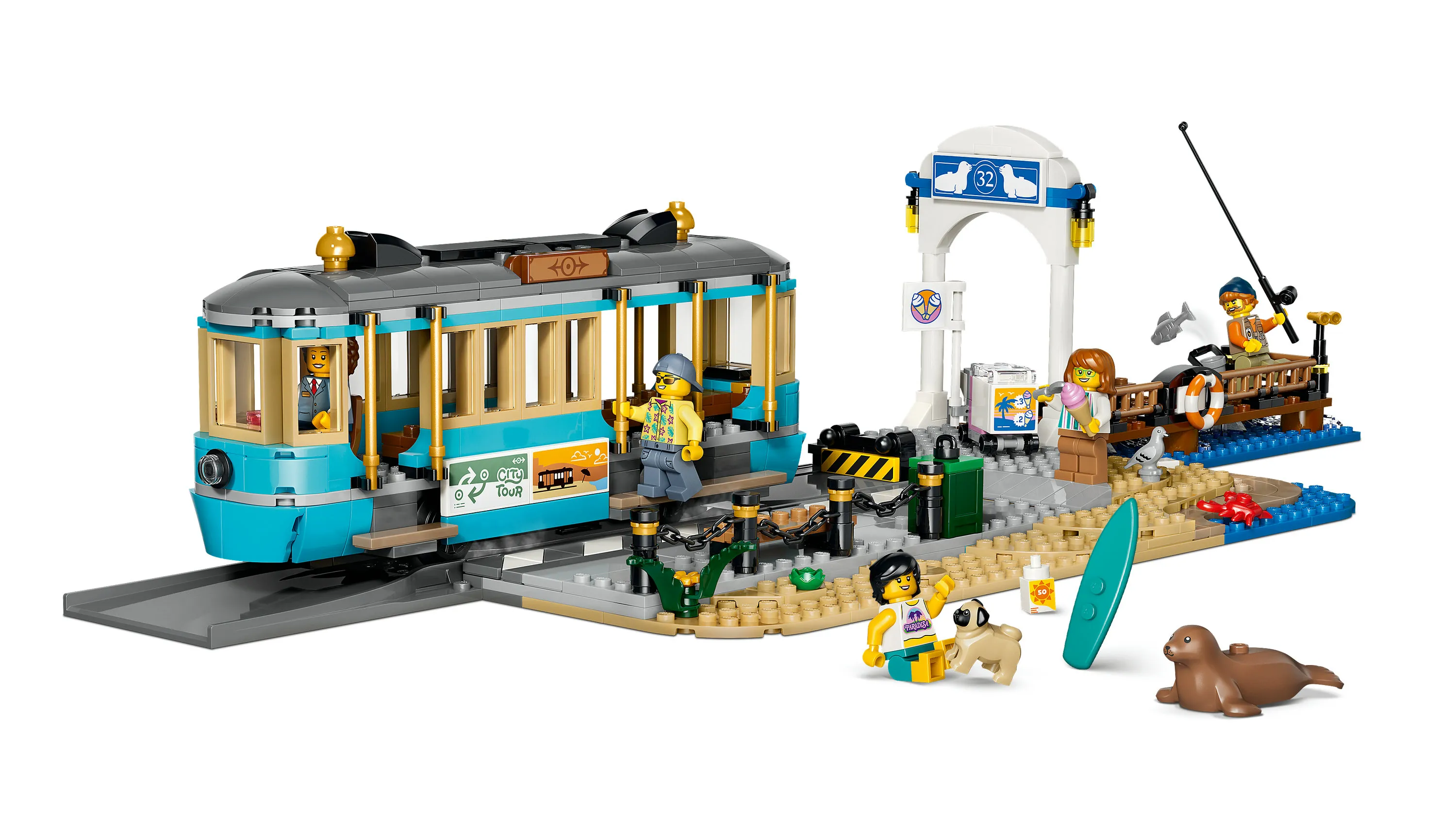 LEGO City Klassinen raitiovaunu 60506