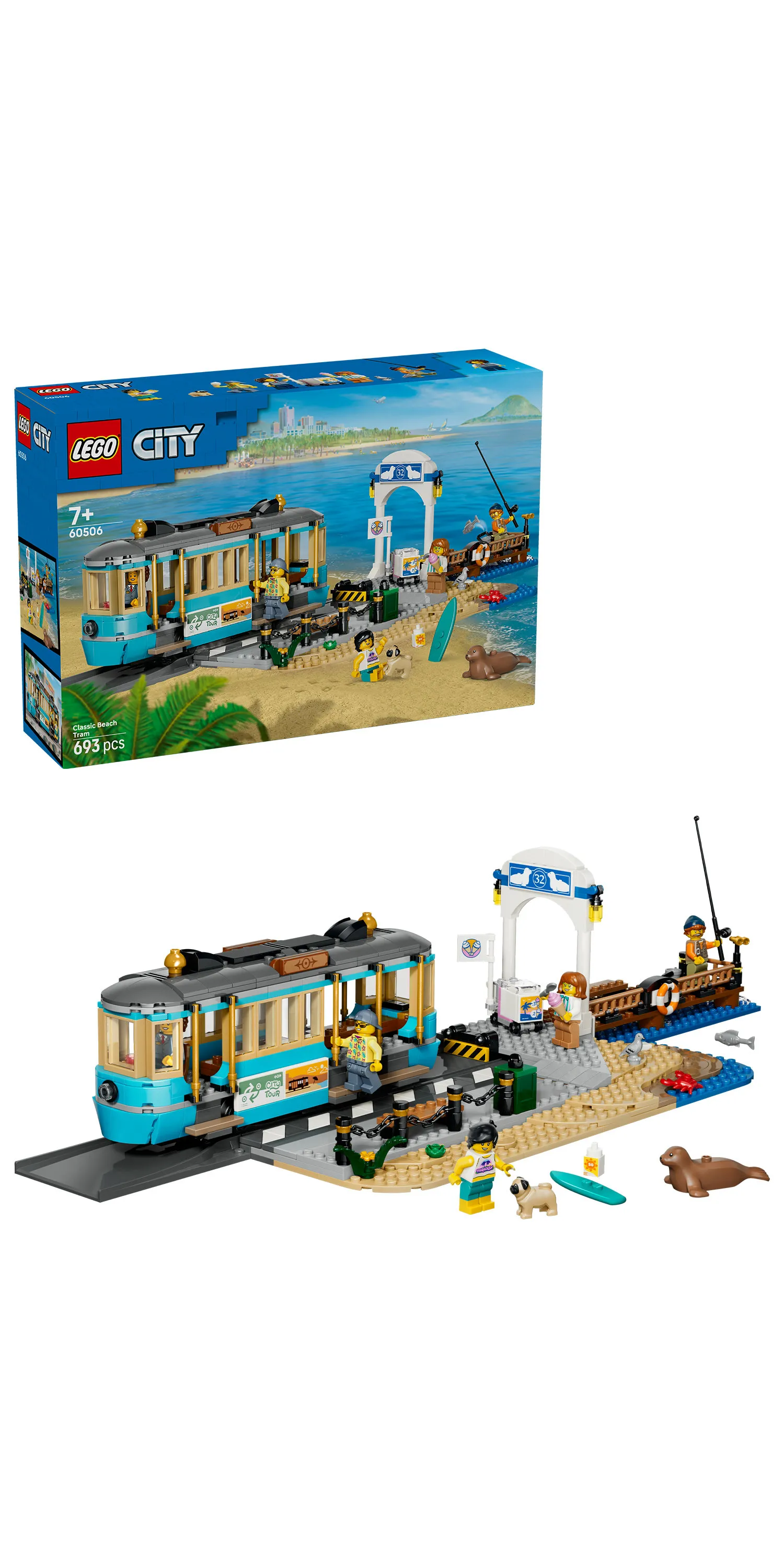 LEGO City Klassinen raitiovaunu 60506