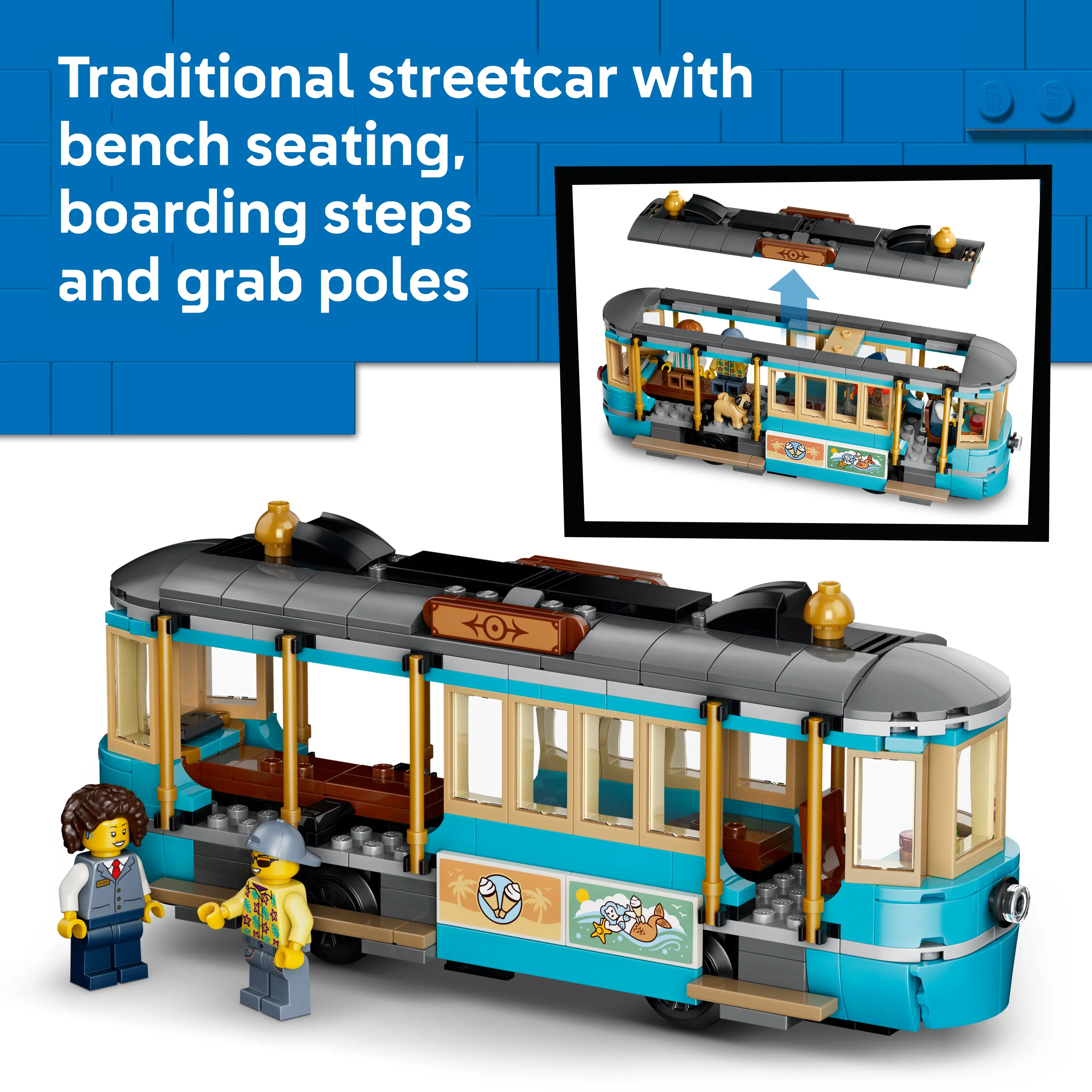 LEGO City Klassinen raitiovaunu 60506