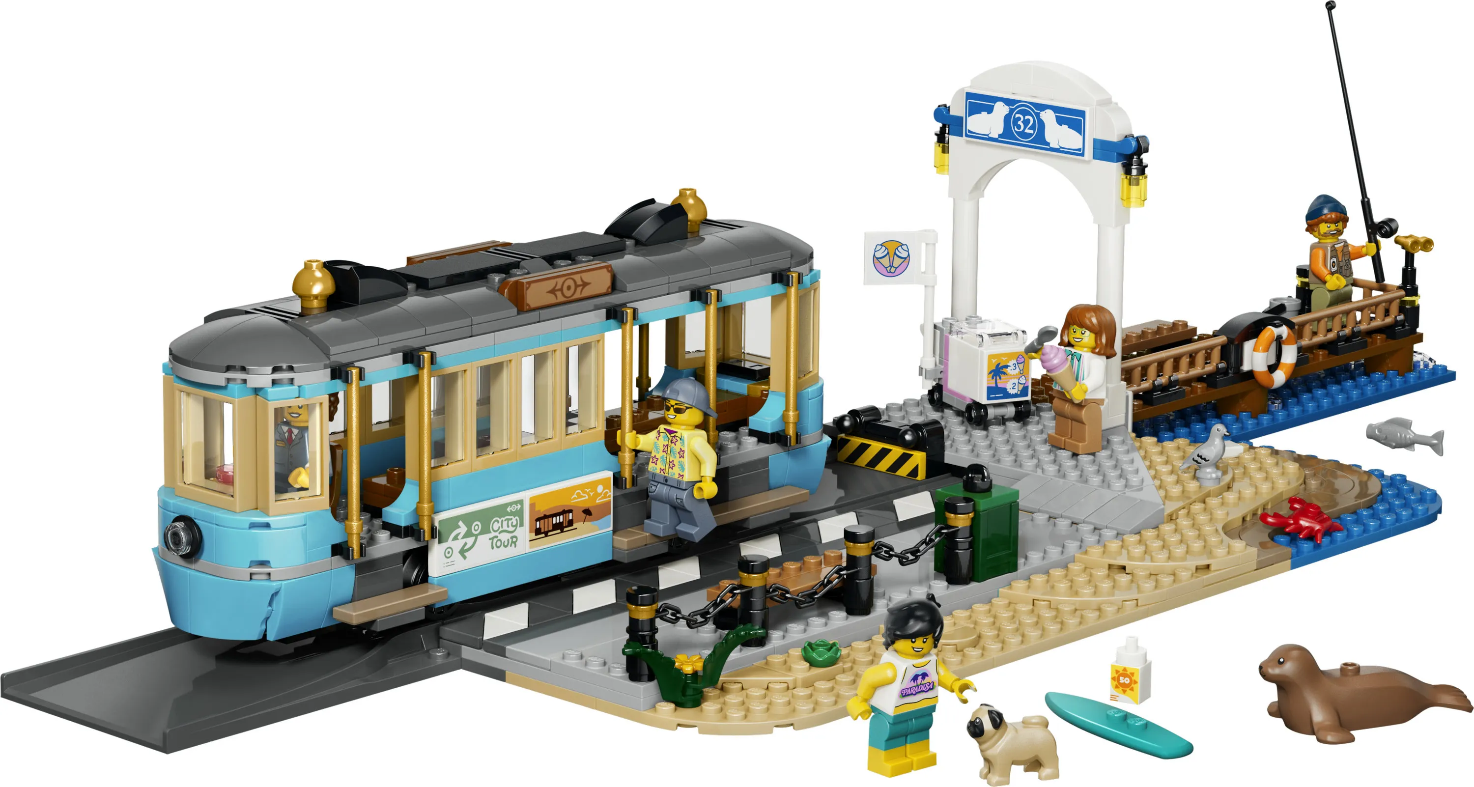 LEGO City Klassinen raitiovaunu 60506