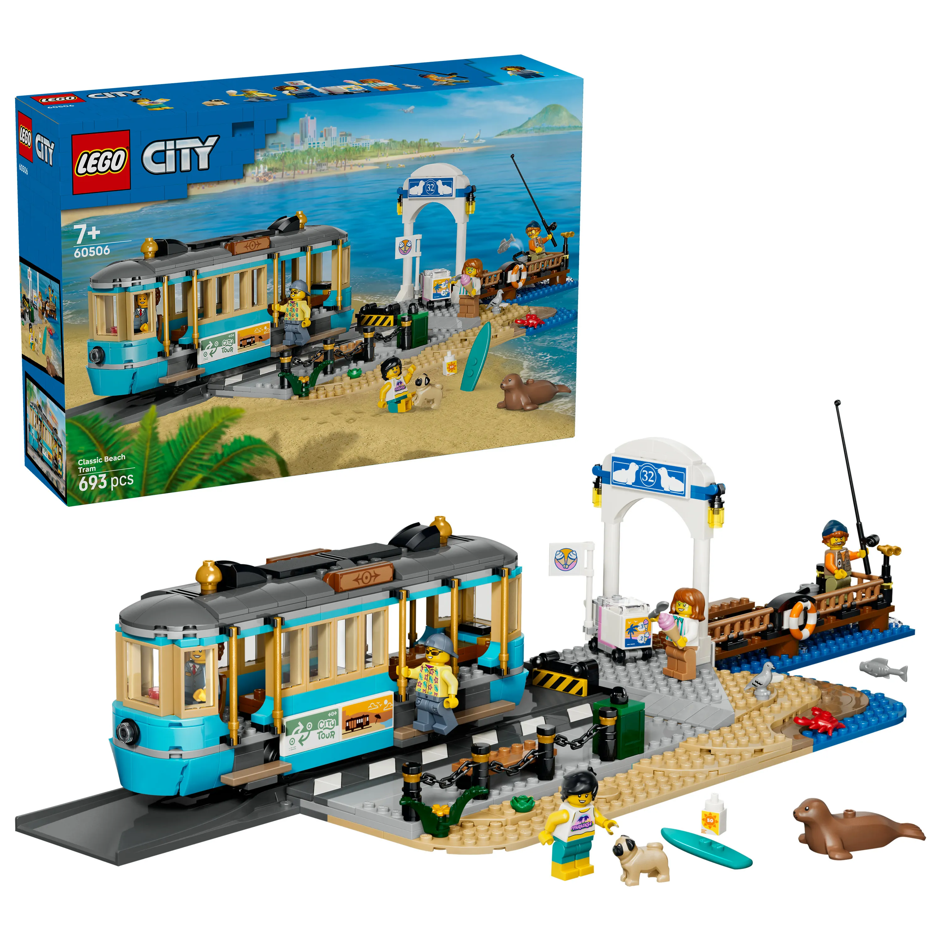 LEGO City Klassinen raitiovaunu 60506
