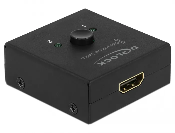 HDMI 2 - 1 Switch bidirectional 4K 60 Hz compact