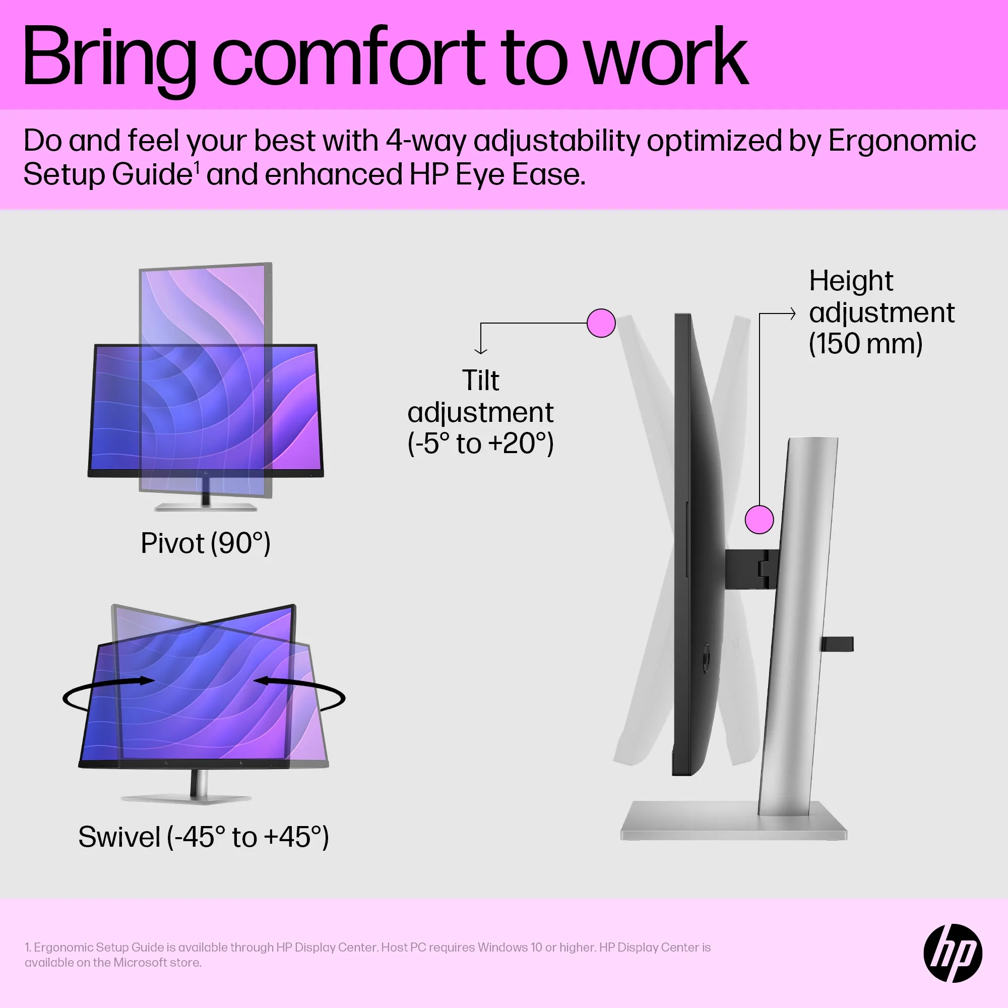 HP 27&quot; E27q G5 QHD, IPS - monitor