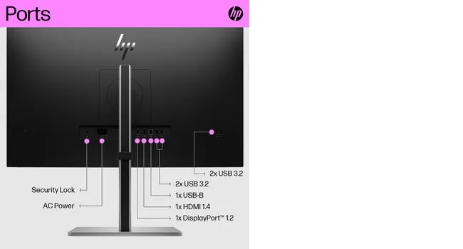 HP 27&quot; E27q G5 QHD, IPS - monitor