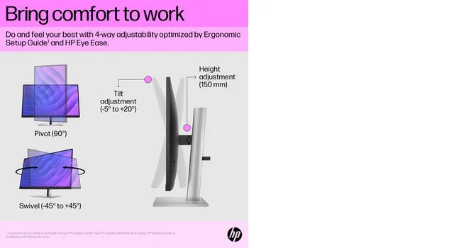 HP 27&quot; E27q G5 QHD, IPS - monitor