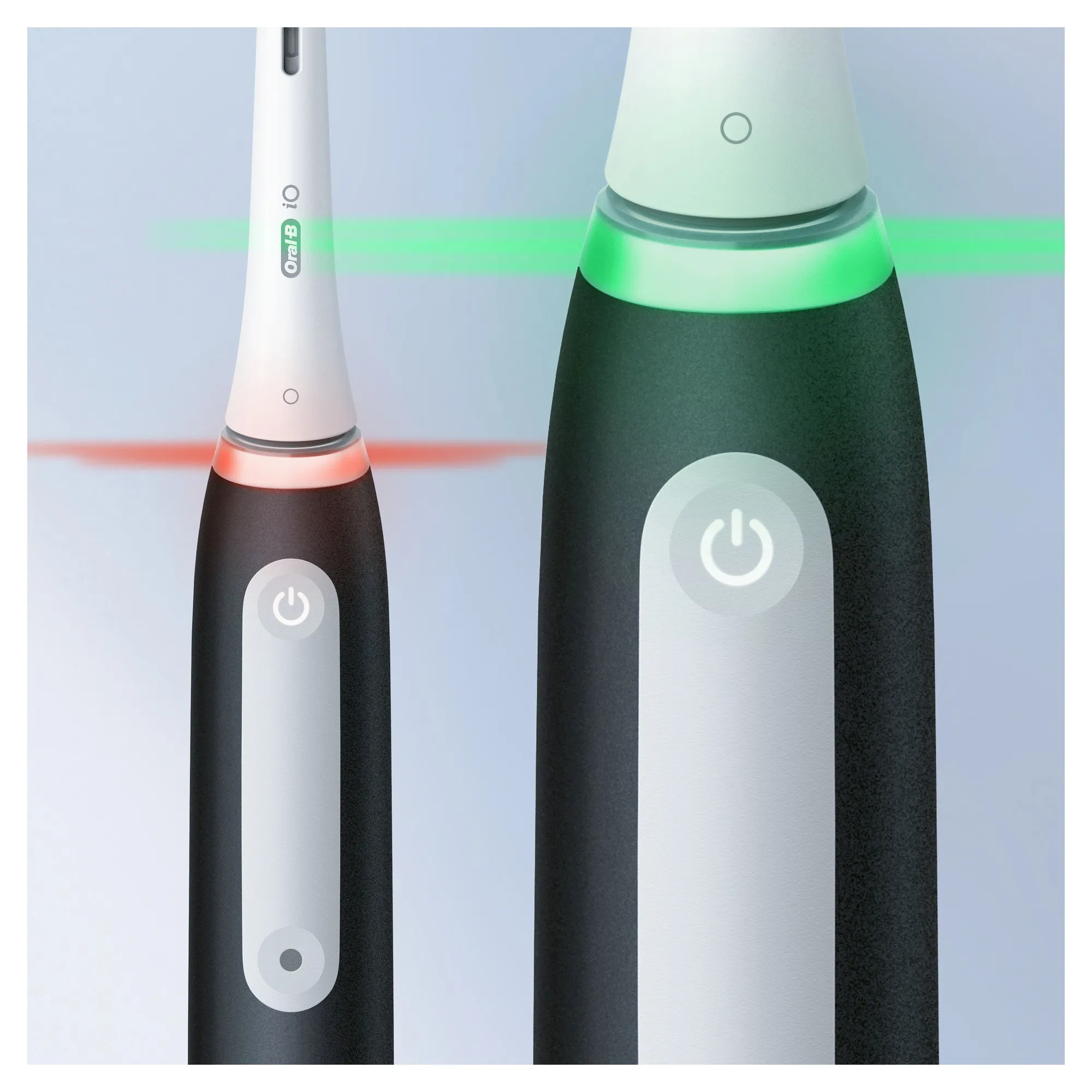 Oral-B iO3 Duo - eltandborste, 2 st, svart / blå