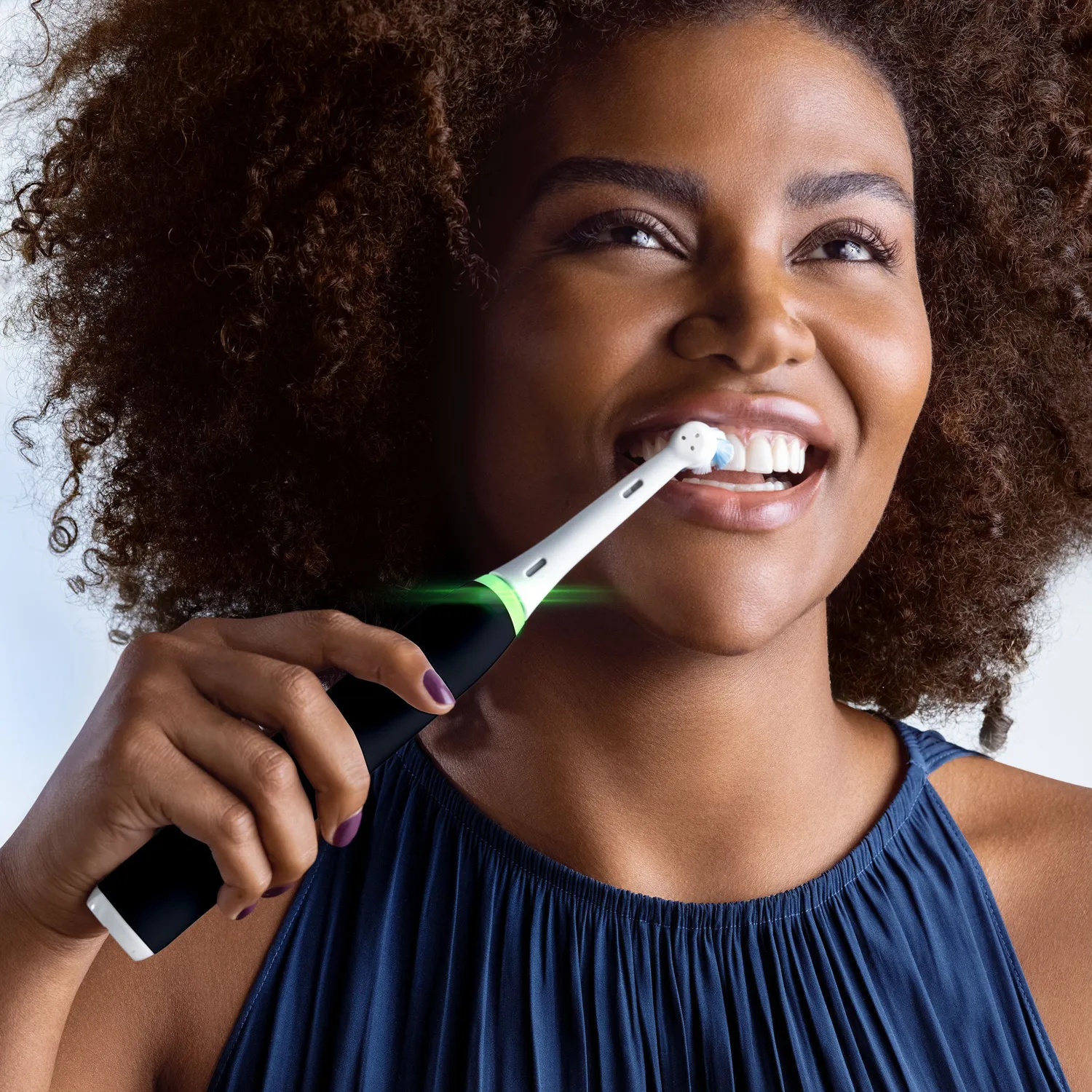 Oral-B iO3 Duo - eltandborste, 2 st, svart / bl&aring;