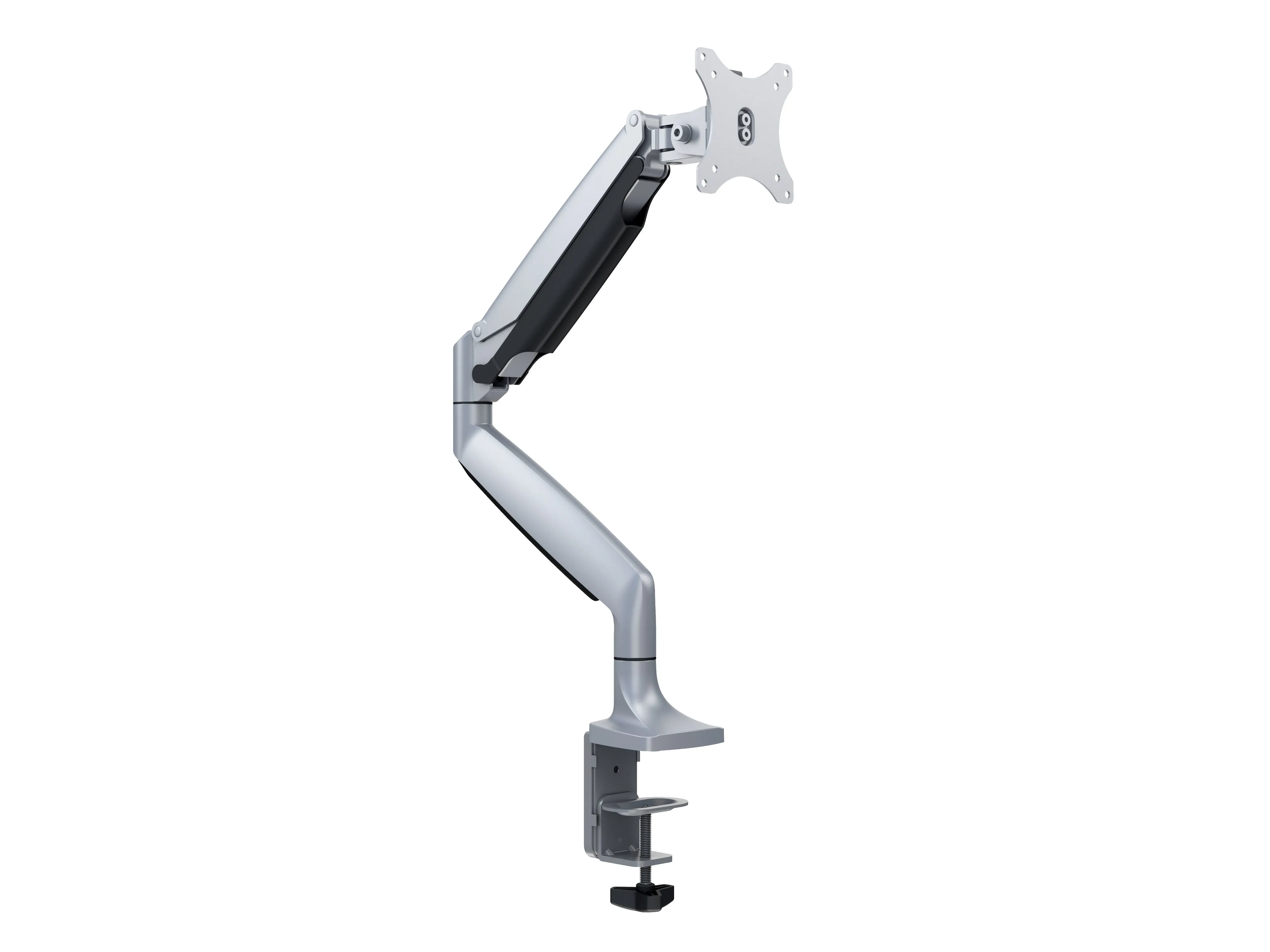 Multibrackets M Deskmount Spring Single, -skrivbordsfäste, silver, 15"-27", 10kg