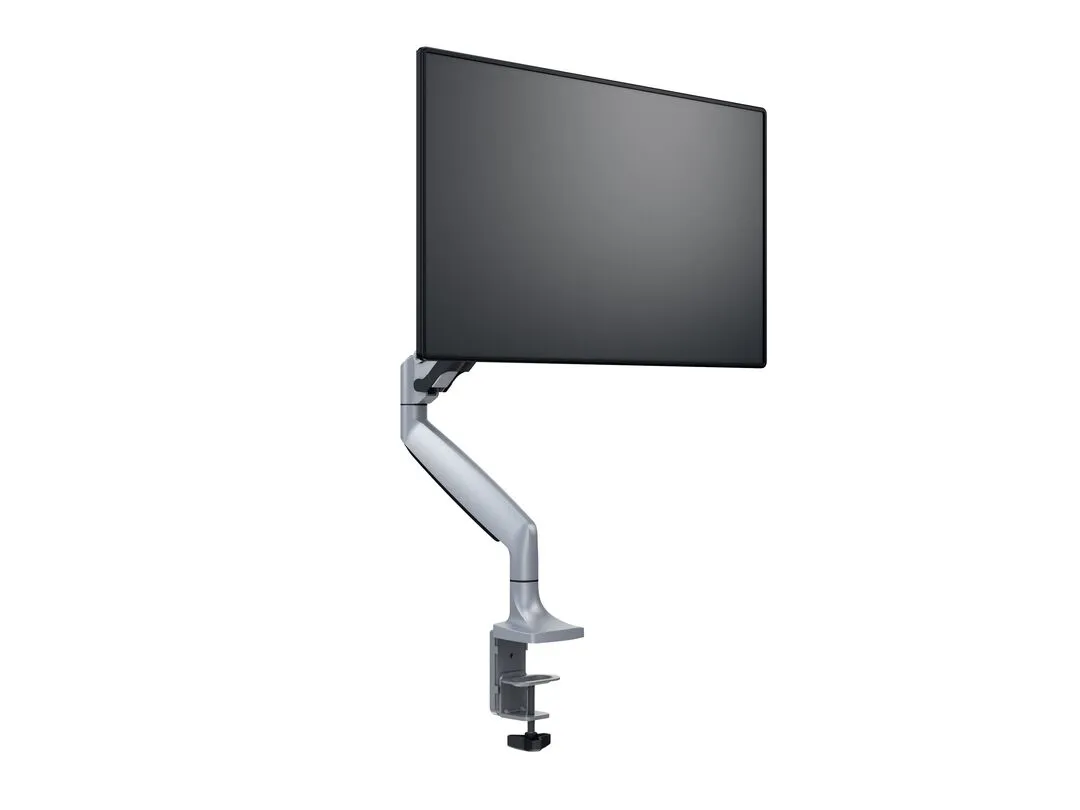 Multibrackets M Deskmount Spring Single, -skrivbordsf&auml;ste, silver, 15&quot;-27&quot;, 10kg