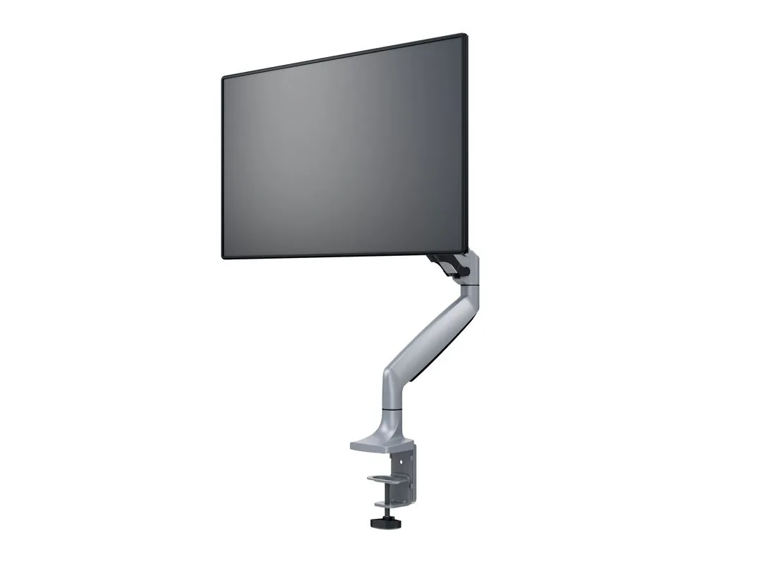 Multibrackets M Deskmount Spring Single, -skrivbordsf&auml;ste, silver, 15&quot;-27&quot;, 10kg