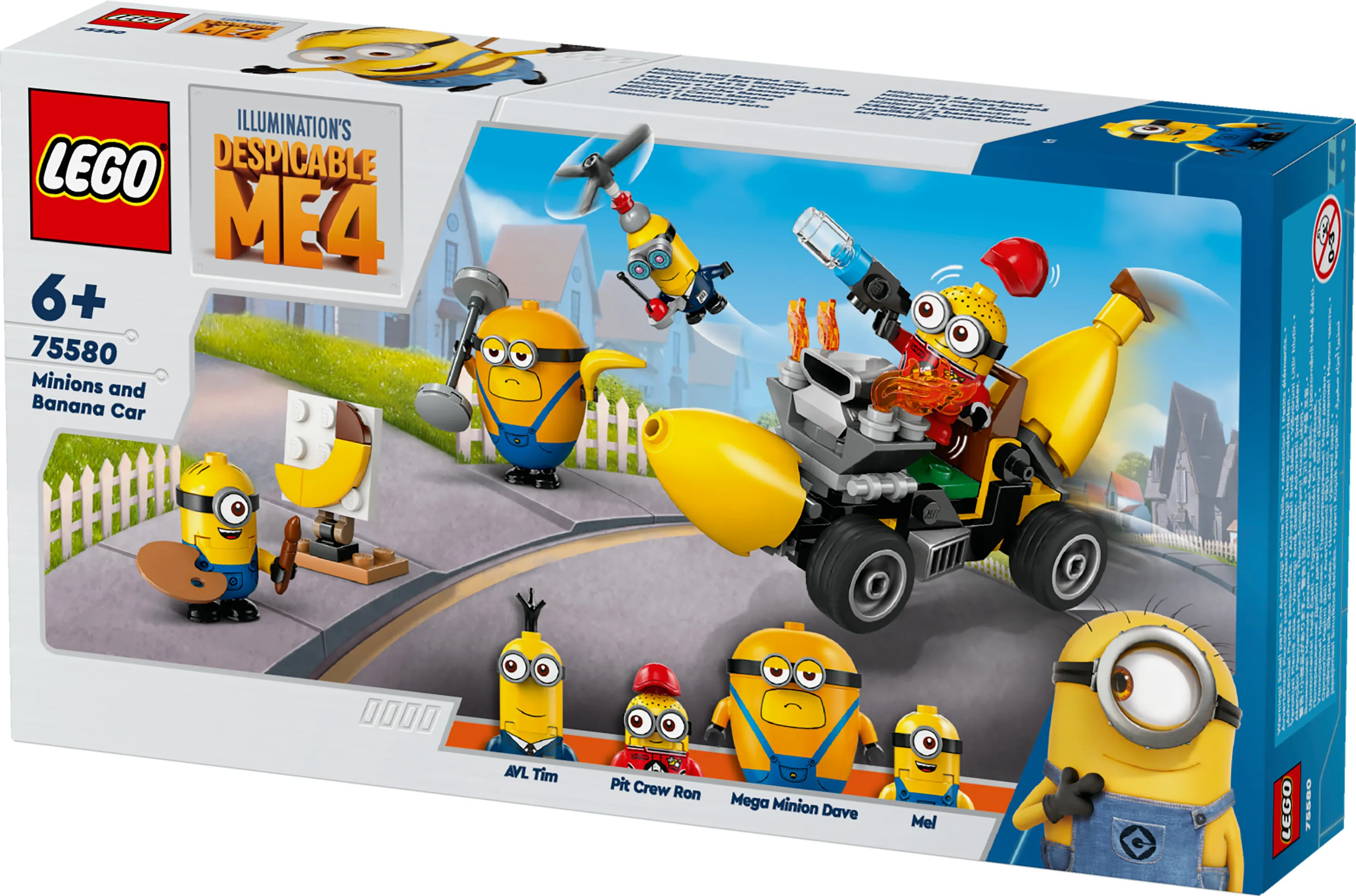 LEGO Despicable Me Banana Car and Friends 75580