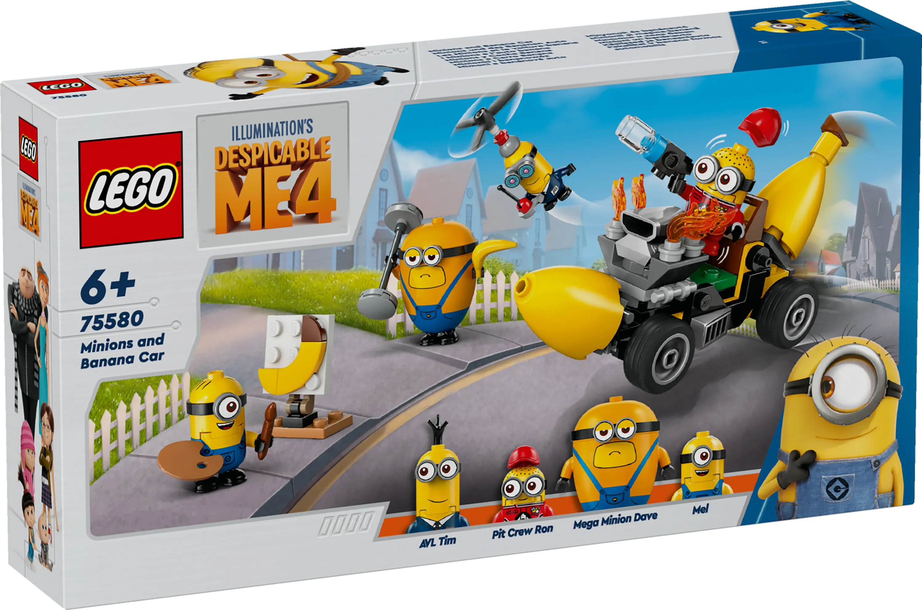 LEGO Despicable Me Banana Car and Friends 75580