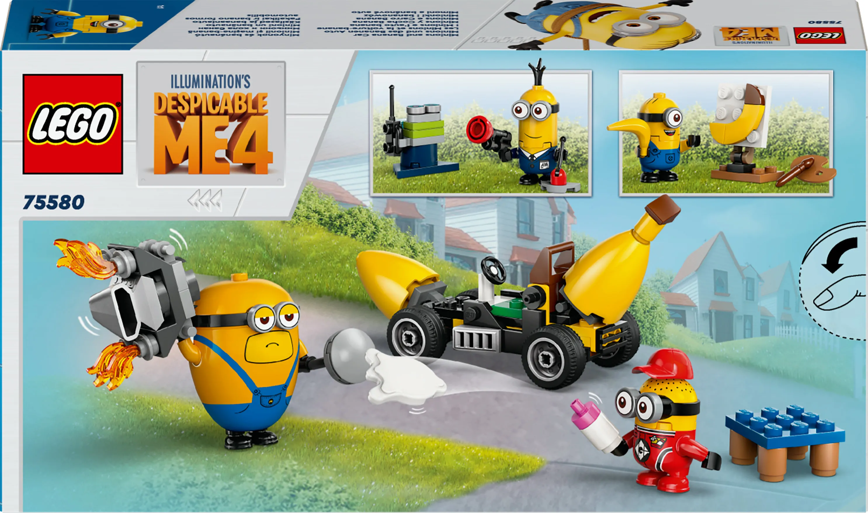 LEGO Despicable Me Banana Car and Friends 75580