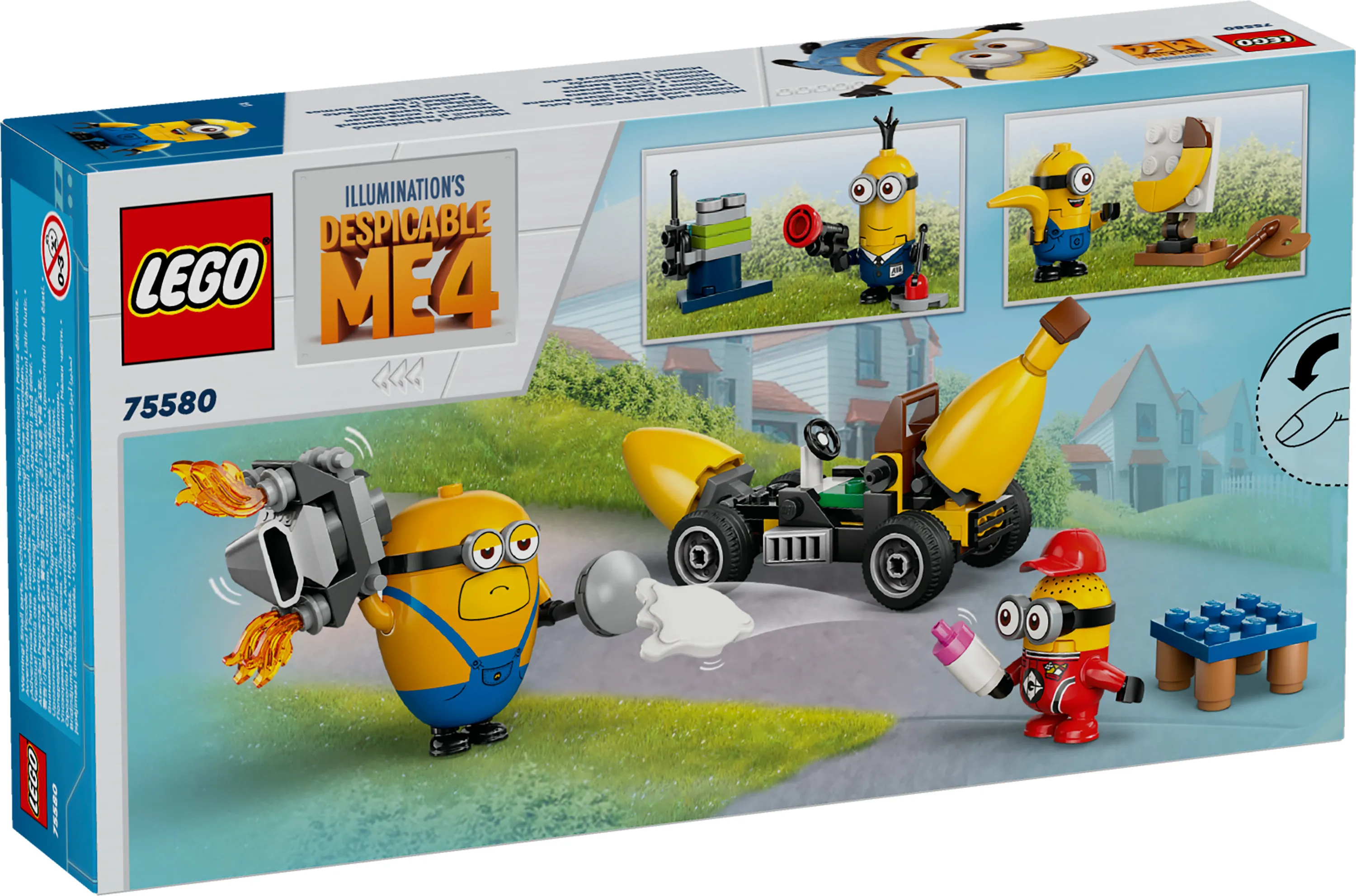 LEGO Despicable Me Banana Car and Friends 75580