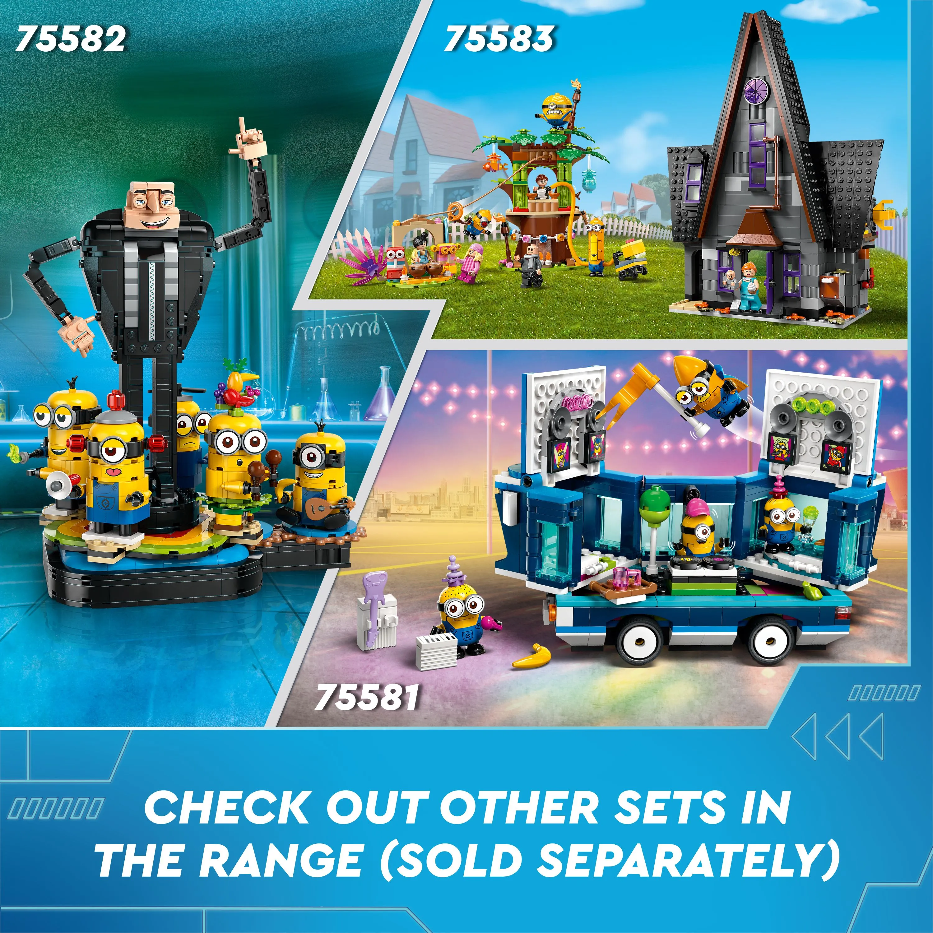 LEGO Despicable Me Banana Car and Friends 75580