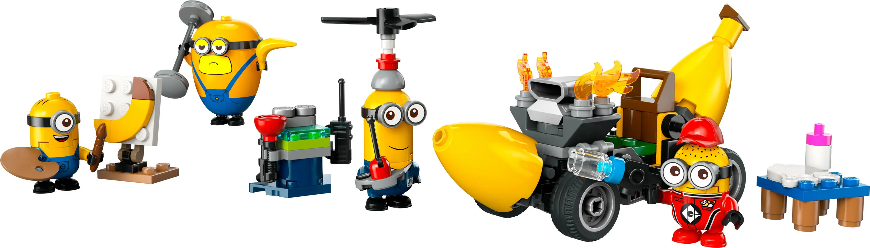 LEGO Despicable Me Banana Car and Friends 75580