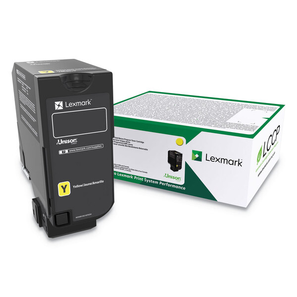 Lexmark CX725 Corporate toner cartridge, Yellow