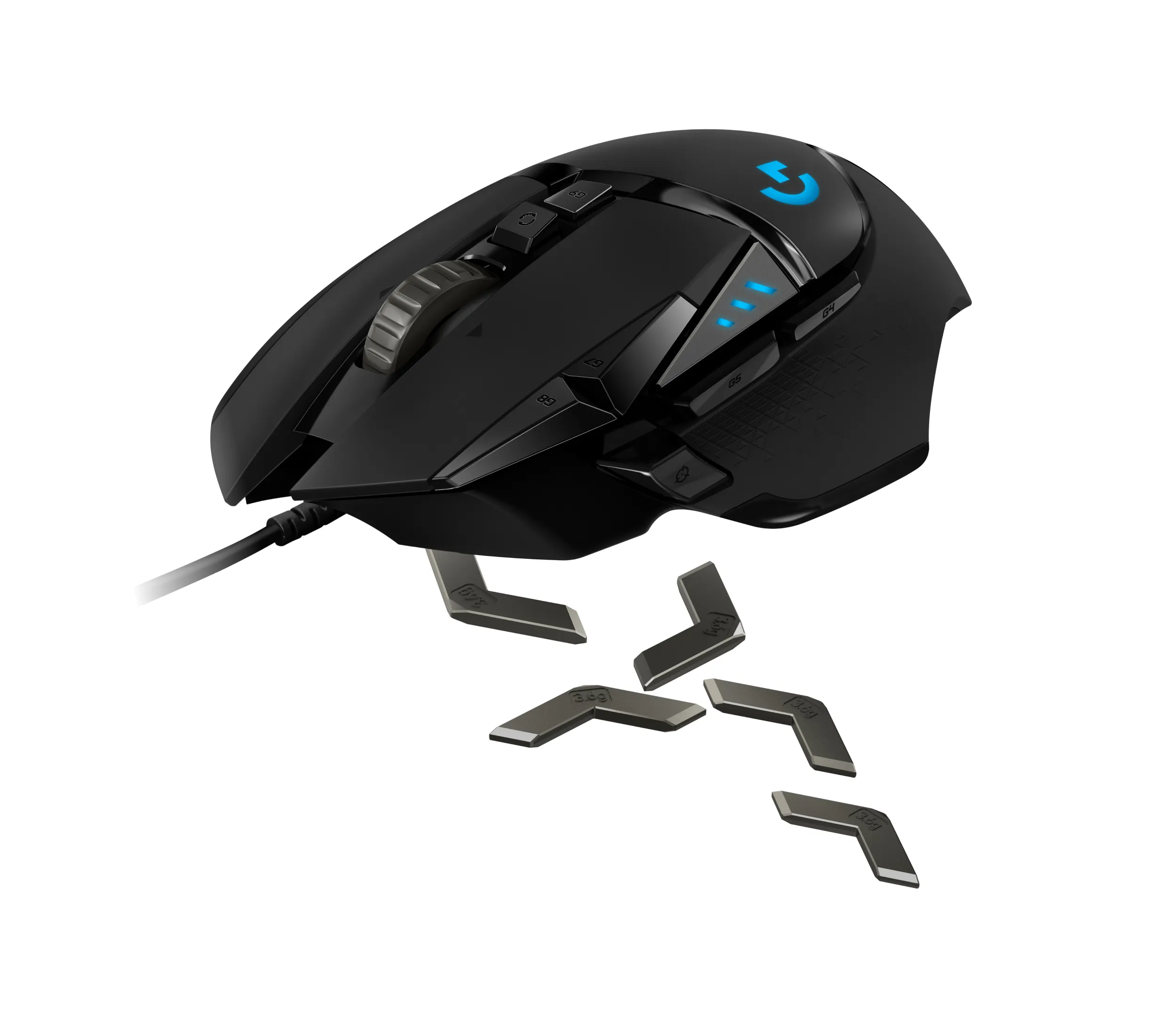 Logitech G502 HERO - gaming mouse, black