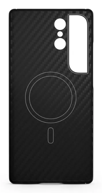 Spello Carbon+ Case for Galaxy S25 Ultra, Black