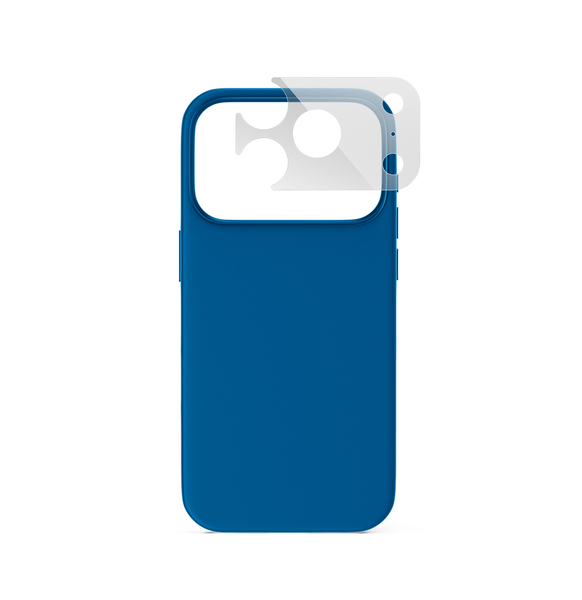 Epico Silicone Pro Mag+ Case | iPhone 17 Pro Max/18 Pro Max | Blue | Qi2  &  MagSafe Compatible | Camera Island Protector