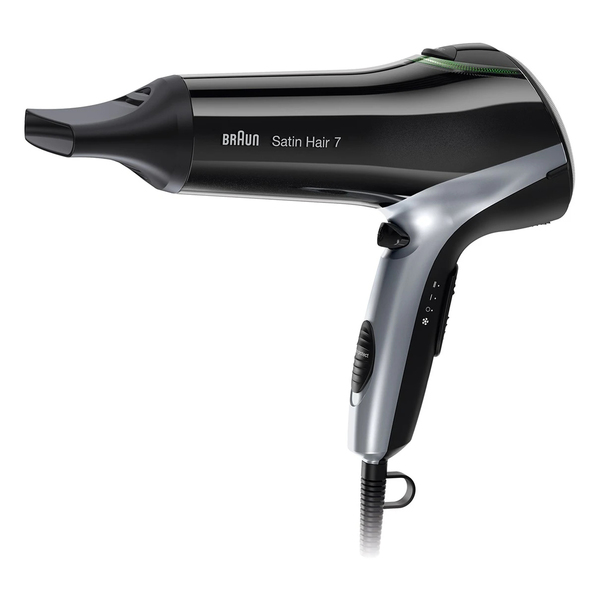 Braun Satin Hair 7 Iontec HD710 -hiustenkuivaaja, musta/hopea